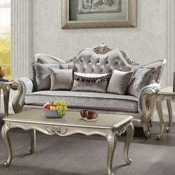 New Traditional 3pc Living Room Set, Elegant Living Room Set, Sofa / Loveseat / Chair Free delivery 