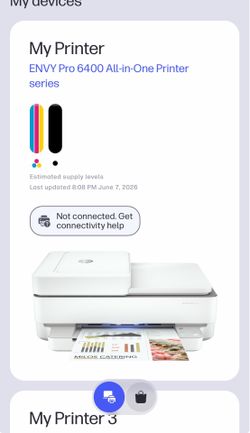 Hp Printer- brand new ink - wifi capable
