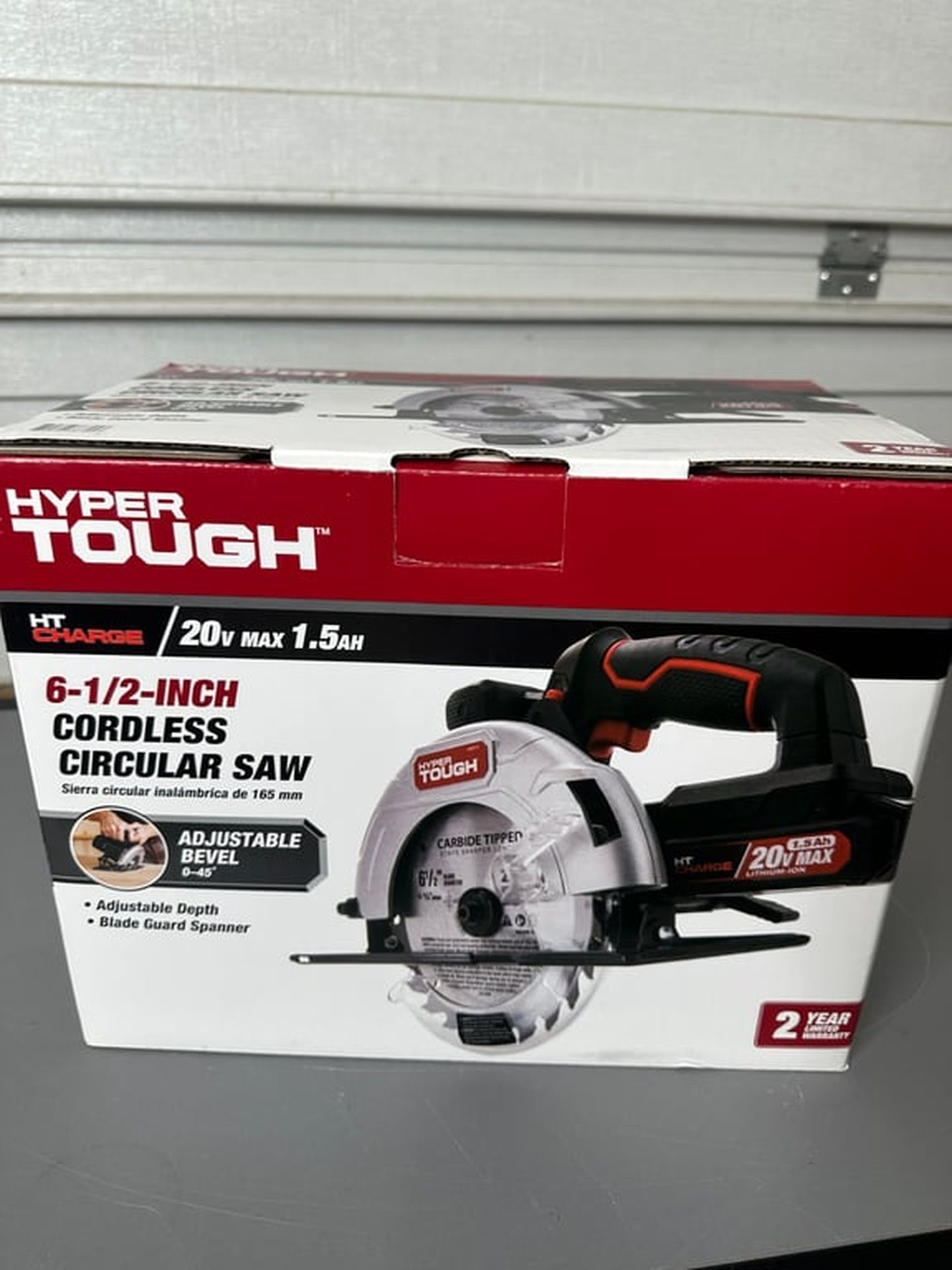 Hyper Tough 20V Max Lithium-ion Cordless 6-1/2 inch Circular Saw 