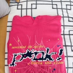 Pink Spider Hoodie