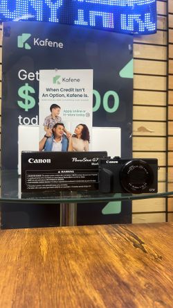 Canon Powershot G7X Mark III <. $10 Down With Kafene 