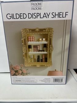 Gilded Gold Display Shelf