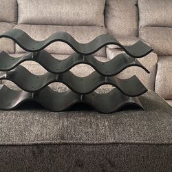 12 Bottle Wooden Wine Rack