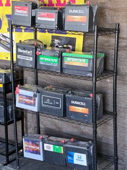 Car batteries