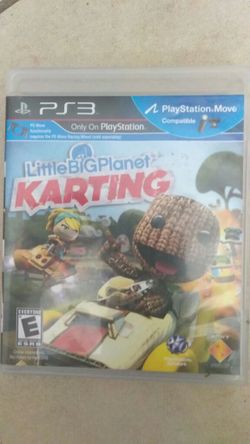 $10 Little Big Planet Karting for PS3 Good Condition $10