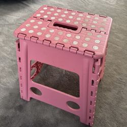 Dark Pink Step Stool