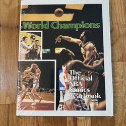 Seattle SuperSonics World Champions 1978-1979 Yearbook