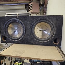 Speakers And Amplifier 