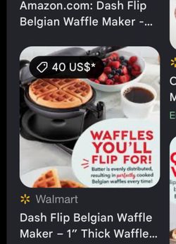 Dash Waffle maker . (Leer descripción )