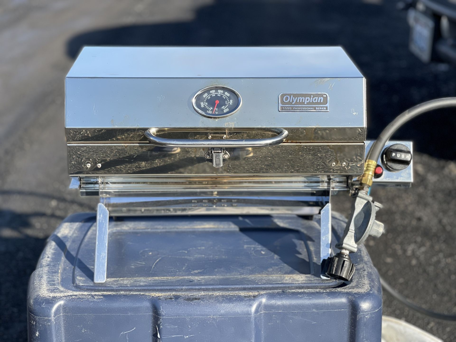 Olympian Stainless Steel 5500 Professional Series Grill