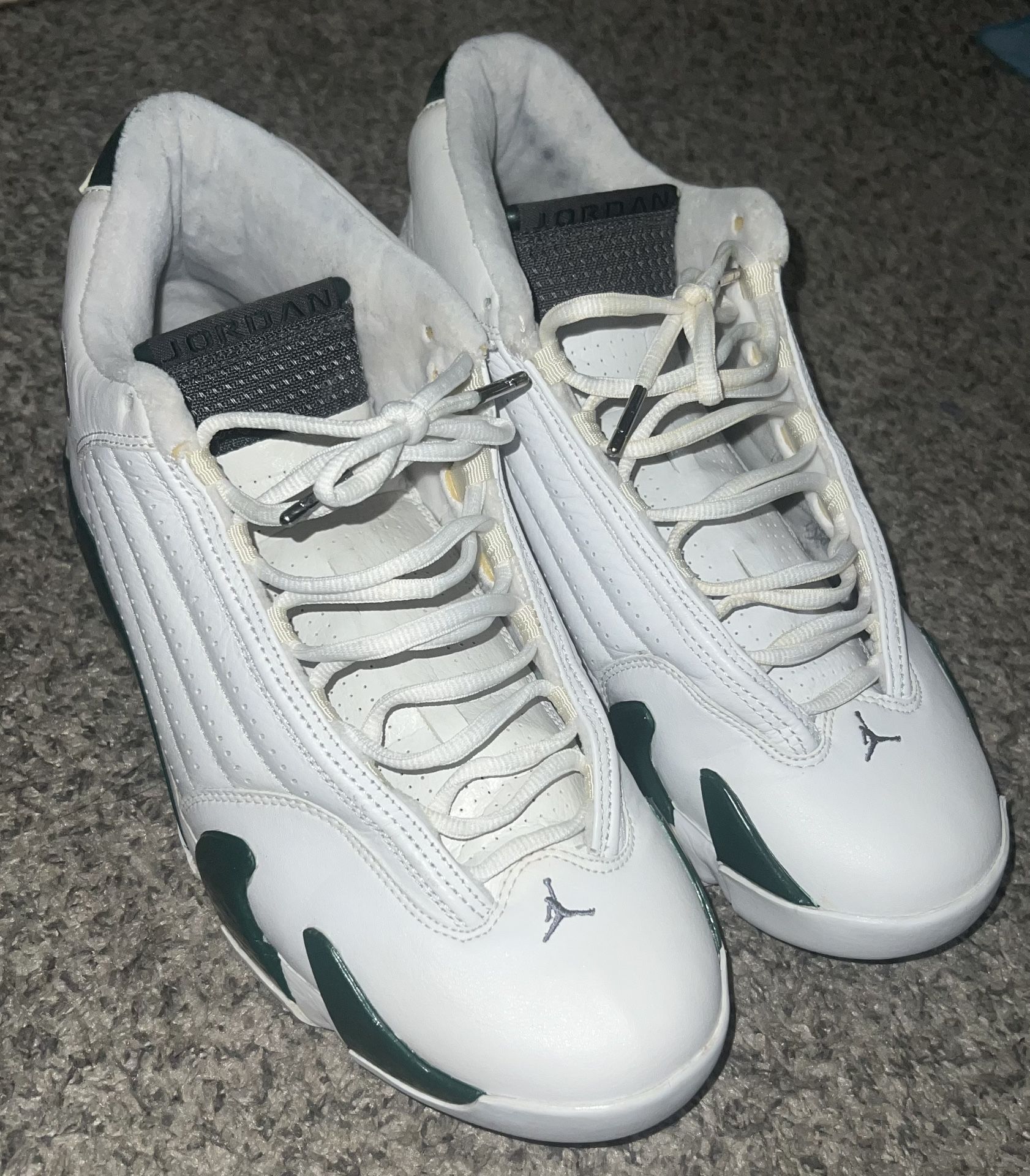 Jordan 14 Forest Green Size 12 Rare 