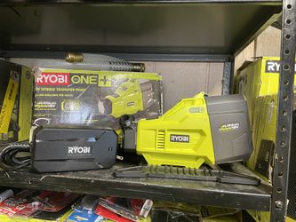 Ryobi Transfer Pump 18v Tool ONLY Comes With Power Cord