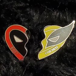 Deadpool  / Wolverine Keychain  / Pin / Bracelet  / Book