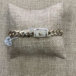 14k Cuban Link Bracelet 