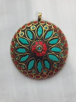 2" Tibetan Pendant