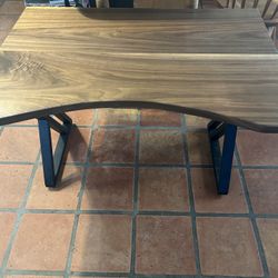 Solid walnut Desk, 1 1/2 Inch Thick beautiful walnut.