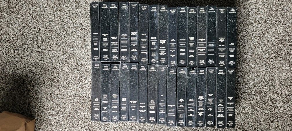 VHS Twilight Zone Collection
