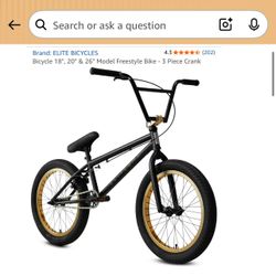 Elite BMX bike 20”