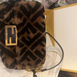 Fendi baguette Sheepskin Bag