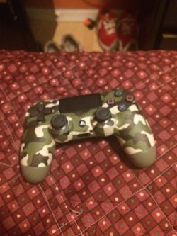 Selling PS4 camo controller for 45$ it’s brand new throw some offers