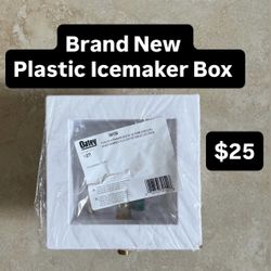 Brand New Plastic Icemaker Box (1 Available) 