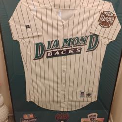 DBacks Inaugural Season Framed Jersey 
