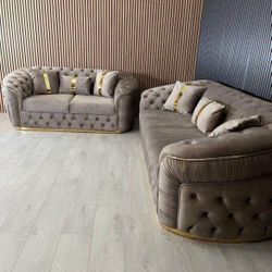 Glam Sofas In Stock Fast Delivery 