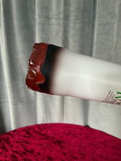 Empty bottle used for a prop.