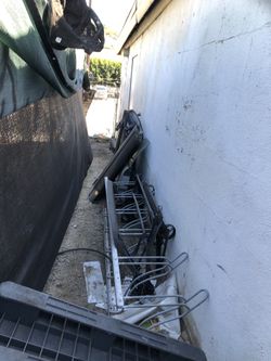 bicycle parking rack iron