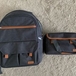 Backpack With Carrying Bag With Strap