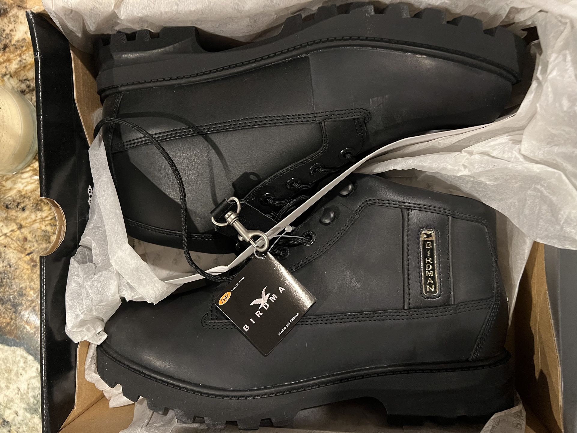 Lugz Bird man Nightwing Boots, Men’s Size 10.5