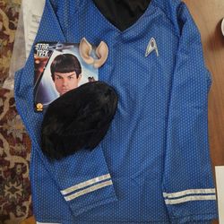 Spock Startrek Adult Costume 