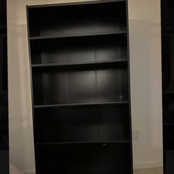 Black IKEA Book Shelf -5 Shelves