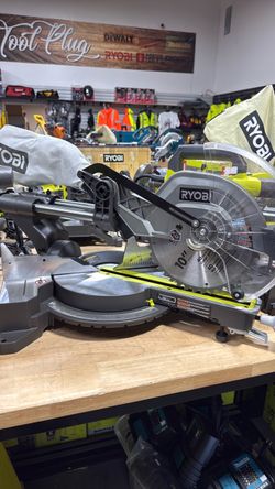 Ryobi 10inch sliding miter saw