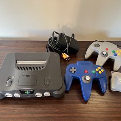 N64 - Console, Controllers, And Games