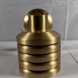 Rejuvenation Macadam Sconce - Brushed Satin Brass