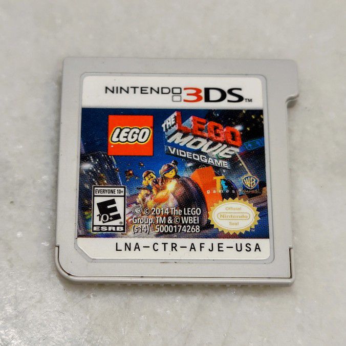 Lego The Lego Movie Nintendo 3DS Game Cartridge Only In Excellent Condition