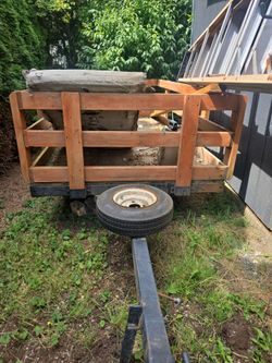 8' x 4' trailer with title