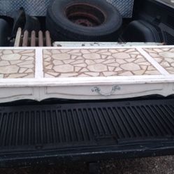 Stone Top Coffee Table