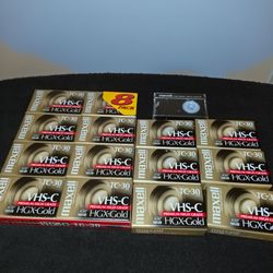 VHS-C Camcorder tapes