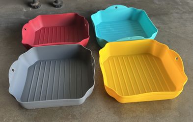 Air Fryer Silicone Liners All 4 For 10.00/ Brand New