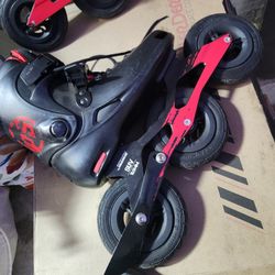 Size 7 POWERSLIDE ROLLERBLADES