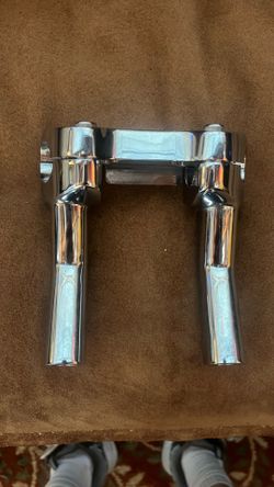 Handlebar riser 4.5”tall pullback