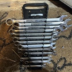 13pcs. Craftsman Combination Wrenches.