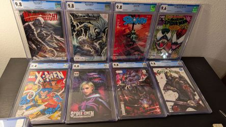 CGC graded books DC & Marvel