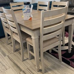 BEAUTIFUL JESSICA DINING TABLE SET!$699!*SAME DAY DELIVERY*NO CREDIT NEEDED*EASY FINANCING*HUGE SALE*