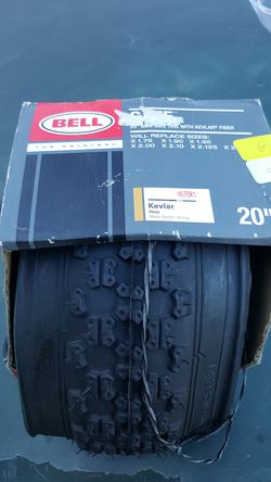 New Bell 20" Sports Freestyle BMX bile tire 2ith Kevlar Layer