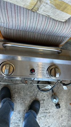 Portable gas bbq perfect for camping