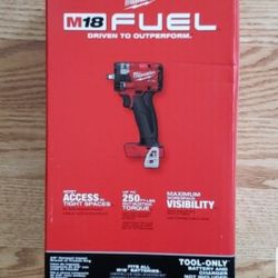 New Milwaukee M18 Fuel 3/8” Compact Impact Wrench With Friction Ring  2854-20 (Tool Only)
