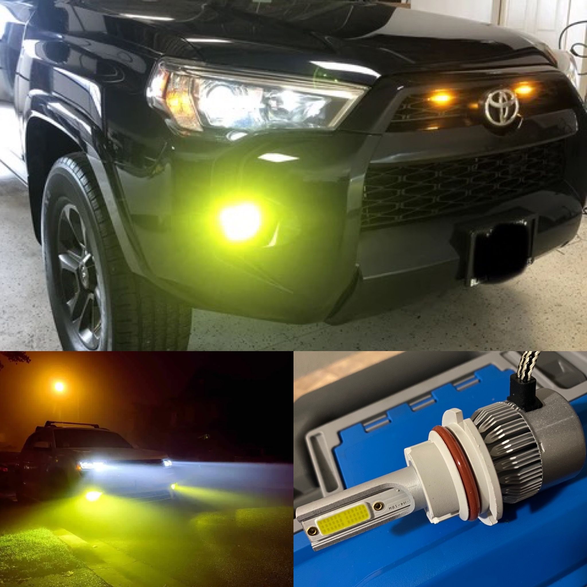3000k Golden Yellow Leds For The Fogs Or Headlights lime green